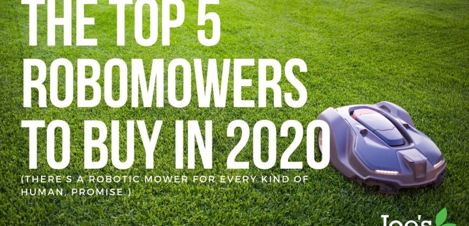 top 5 robomowers in 2020