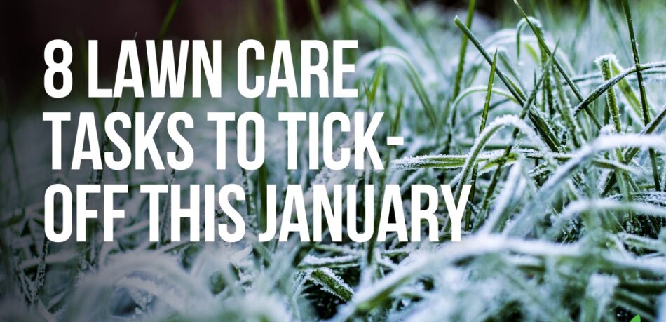 8 Lawn Care Tasks To Tick Off This January